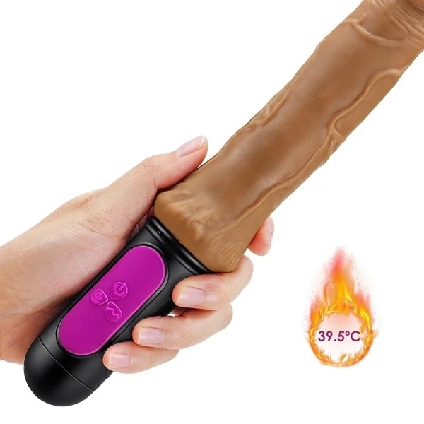 Heating Realistic Dildo Vibrator for Woman 10 speed bend Soft huge dildo Penis G Spot Vagina anus Masturbator Sex Toy for adult