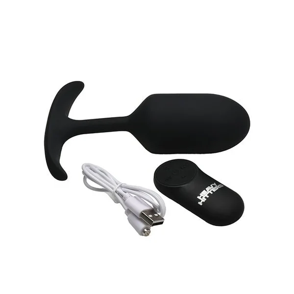 Heavy Hitters - Vibrating Weighted Silicone Anal Plug - Large