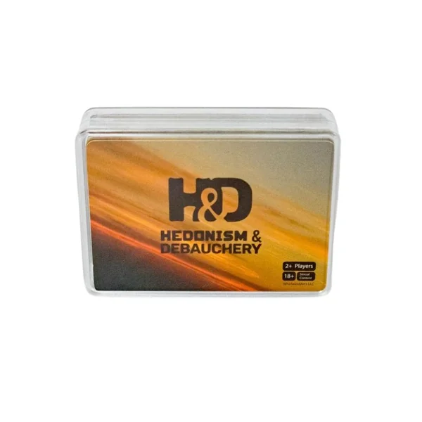 Hedonism & Debauchery Card Game For Friends, Lovers Or Education