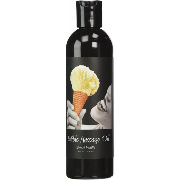 Hempseed Edible Massage Oil 2oz In French Vanilla