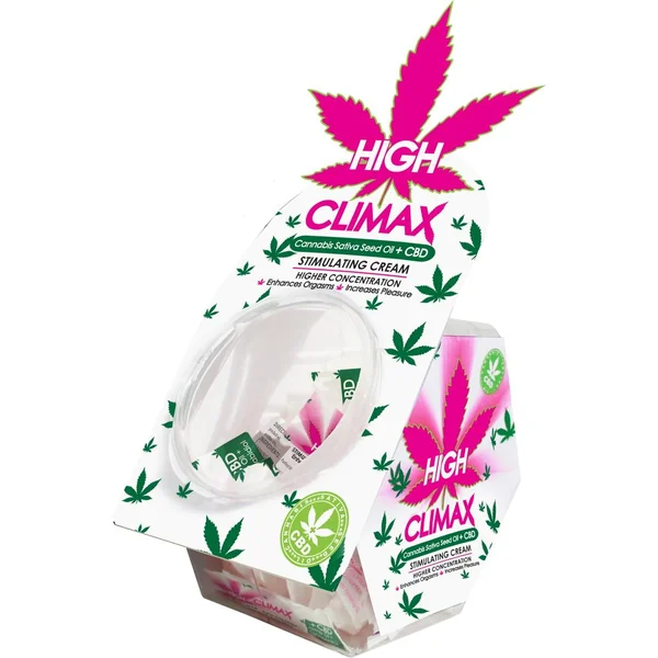High Climax Female Arousal Cream with Hemp Seed
