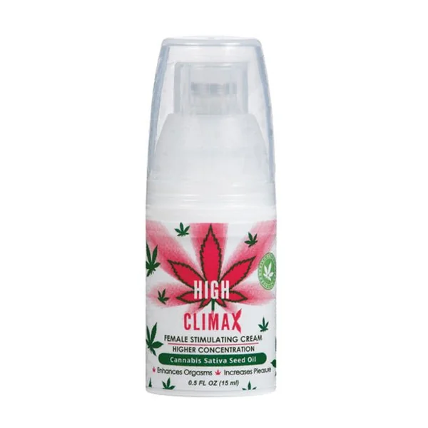 High Climax Female Stimulant w/Hemp Seed Oil 0.5 oz.