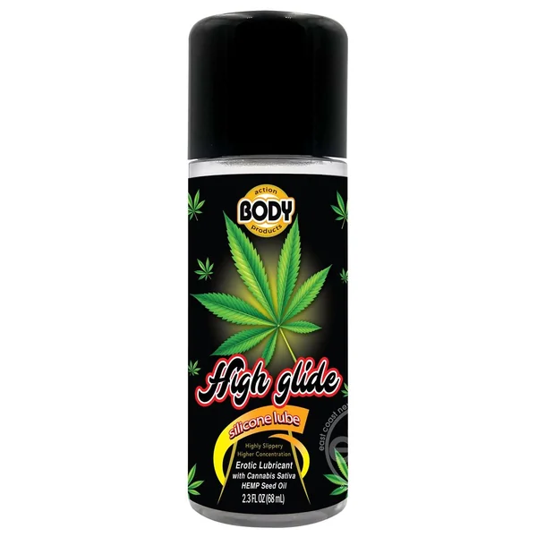 High Glide Silicone Lubricant with Hemp Seed Oil 2.3oz
