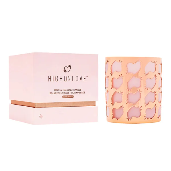 HighOnLove Sensual Massage Candle For Massage and Temperature Play