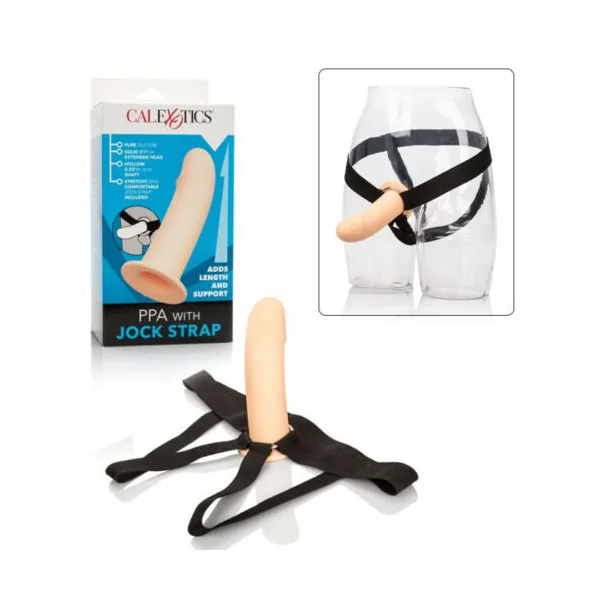 Hollow Dildo Penis Extension Extender Strap-On