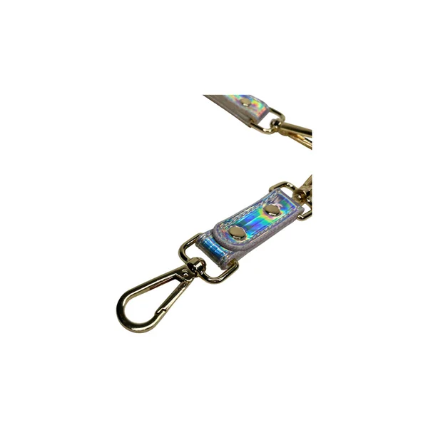 Holographic Vegan Leather BDSM Hogtie