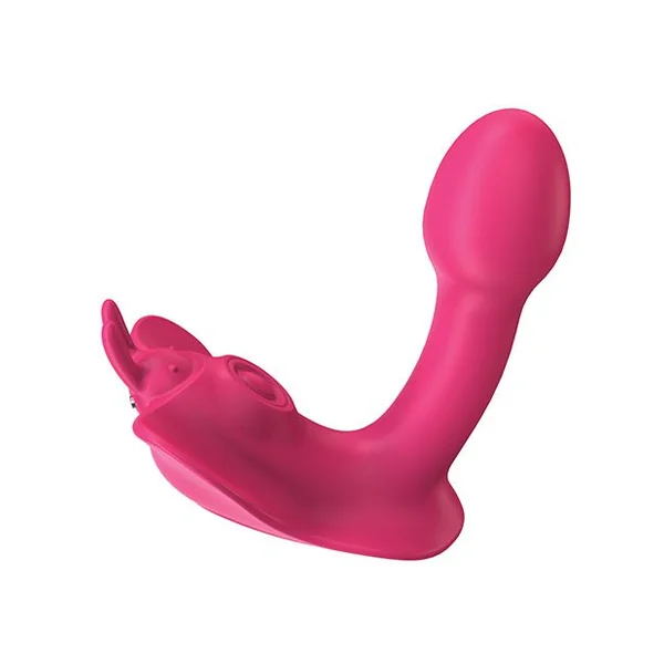 Honey Ryder Dual Action Thumping & Vibrating Rabbit - Pink