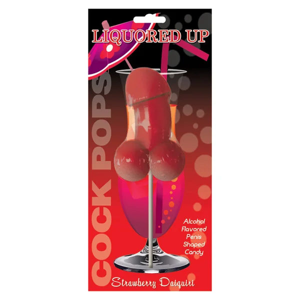 Hott Products – Liquored Up Cock Pops Strawberry Daiquiri