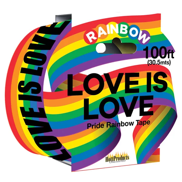 Hott Products Rainbow Caution Tape Love is Love