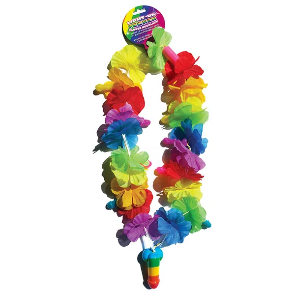 Hott Products – Rainbow Light Up Lei Penis