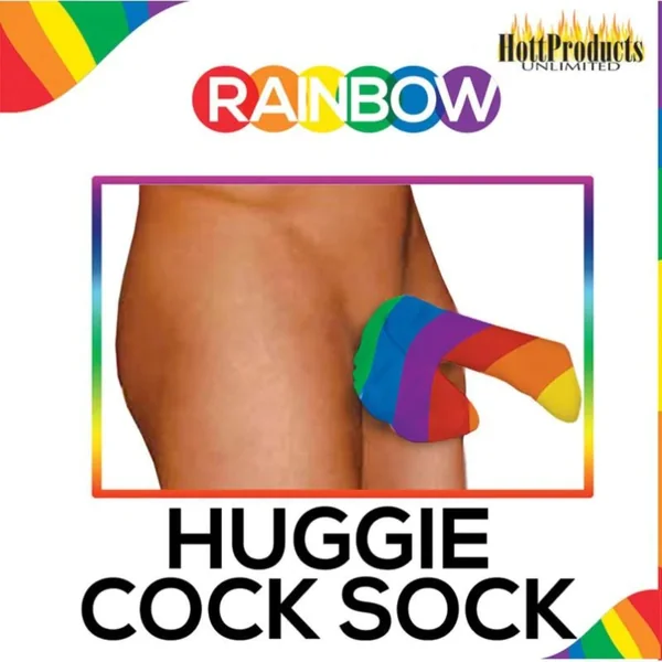 Hott Products – Rainbow Pecker Huggie Cock Sock