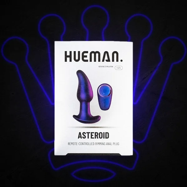 HUEMAN ASTEROID RIMMING ANAL PLUG – PURPLE