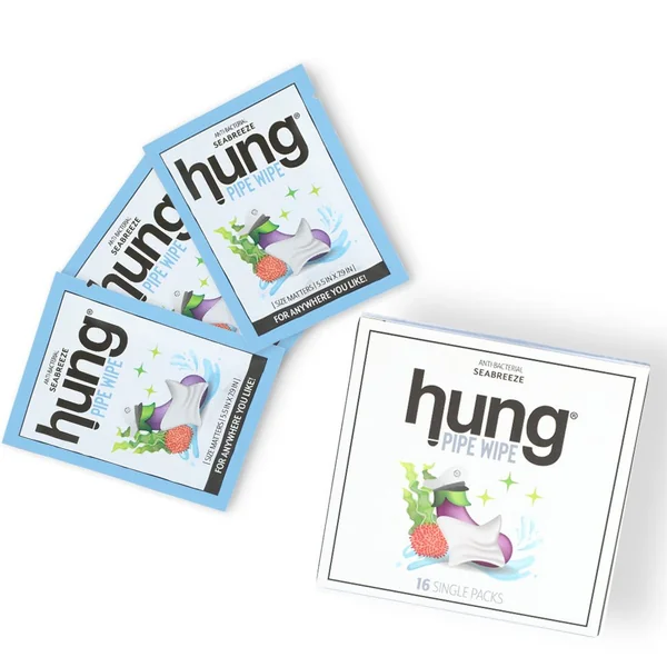 Hung Pipe Wipe 16ct