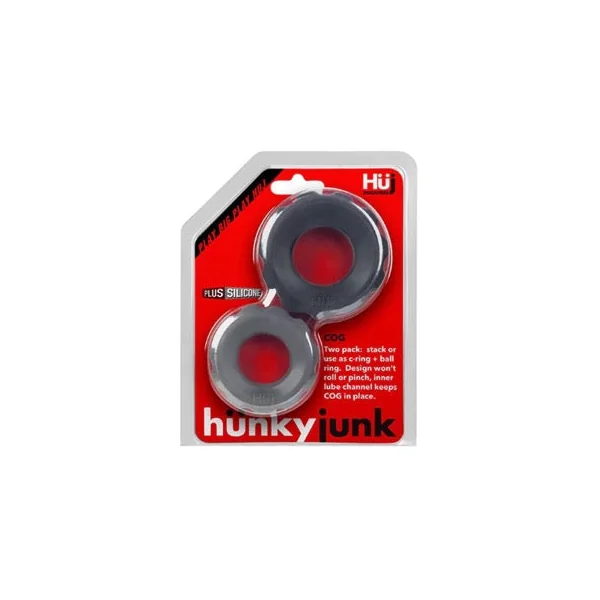 Hunkyjunk COG 2 size c-ring, pack, tar / stone