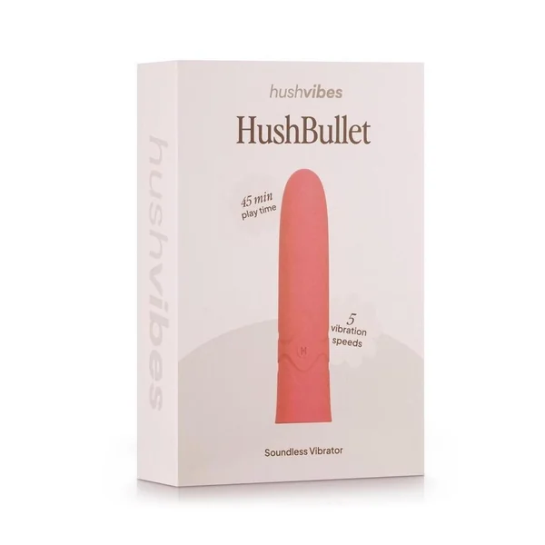 Hush Silicone Bullet - Coral
