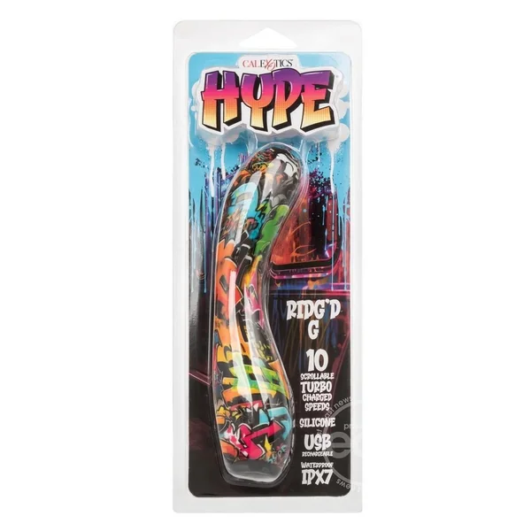 Hype Ridg'd G Vibrator - Multicolor
