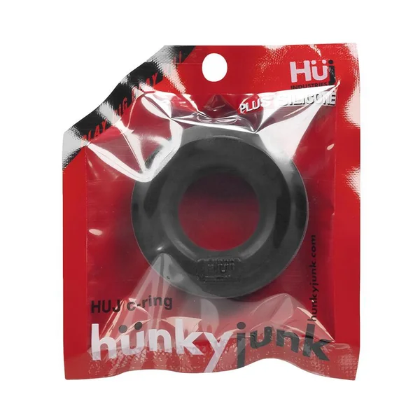 hünky junk HÜJ Silicone Blend Ring - Tar Black