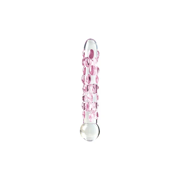 Icicles No. 7 Textured Glass Dildo