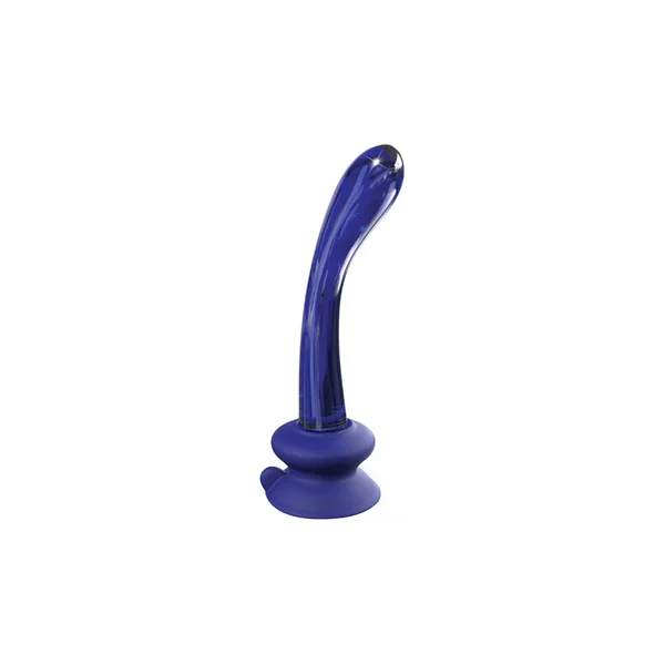 Icicles No. 89 Glass Suction Cup Curved G Spot Wand