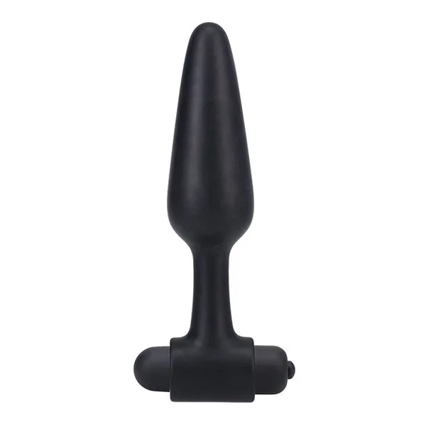 In A Bag 5" Vibrating Butt Plug - Black