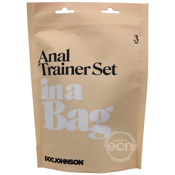 In a Bag Anal Kit (Set of 3) - Black