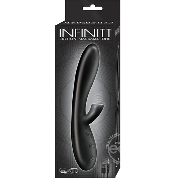 Infinitt Suction Massager One Rechargeable Silicone Rabbit Vibrator