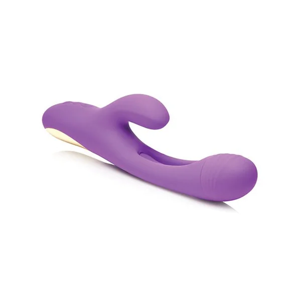 Inmi Tri-Flick Flicking Rabbit Vibrator - Purple