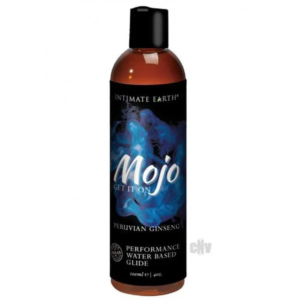 Intimate Earth Mojo Peruvian Ginseng Water-based Performance Lubricant 4oz