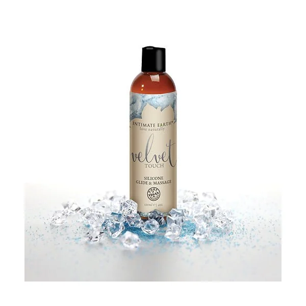 Intimate Earth Velvet Touch Shiitake Silicone Glide & Massage