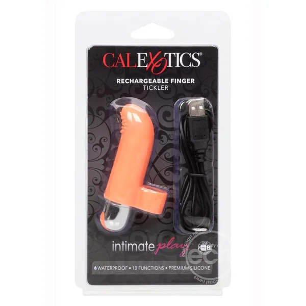 Intimate Play Rechargeable Finger Tickler - Vanilla