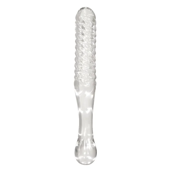 Intrigue KRYSTL #24 Swirl Glass Dildo