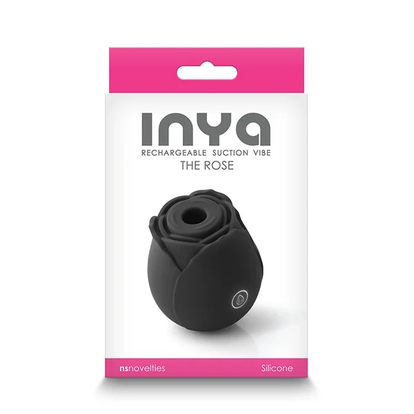 Inya Rose Vibrator Black