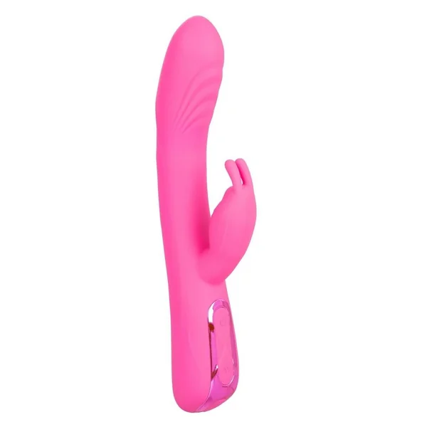 Jack Rabbit Elite Rocking Rabbit Silicone Rechargeable Rabbit Vibrator - Pink