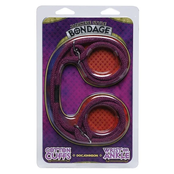 Japanese Style Bondage Wrist Or Ankle Cotton Rope