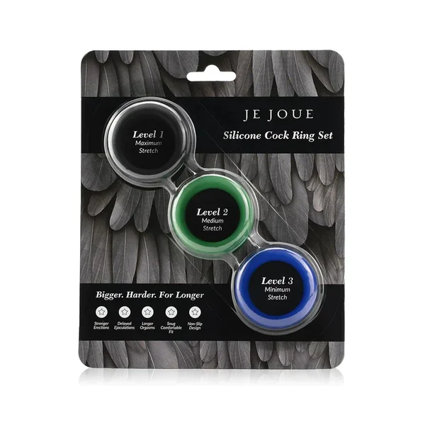 Je Joue 3 Pack Silicone C-Rings