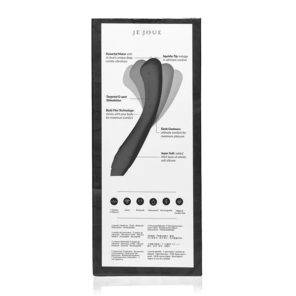 Je Joue Juno Flex G Spot Vibrator - Black