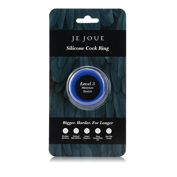 Je Joue Silicone C-Ring Blue Minimum Stretch