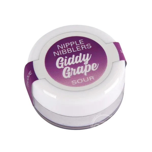 Jelique Nipple Nibblers Sour Tingle Balm Giddy Grape 3 gm. 1 pc.