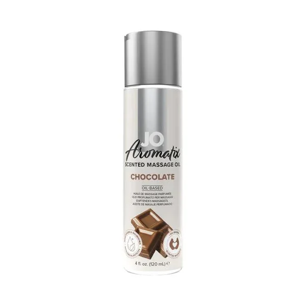 JO Aromatix Chocolate Scented Massage Oil - 4 oz (120 mL)