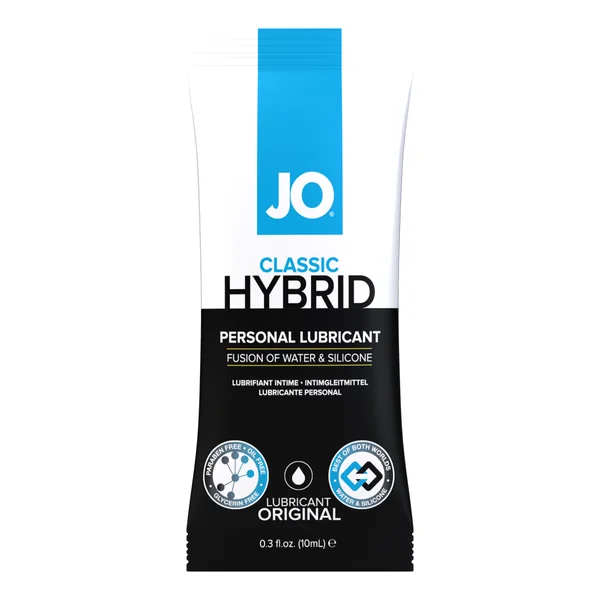 JO Classic Hybrid – hybrid lubricant 10ml / 0.3 fl. oz Sachet
