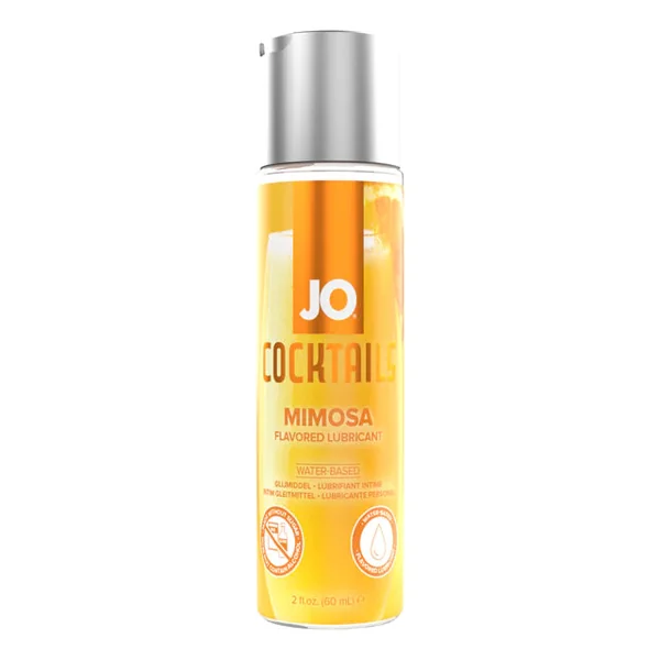 JO COCKTAILS – Mimosa Flavoured Lubricant – 2 fl oz 60 mL