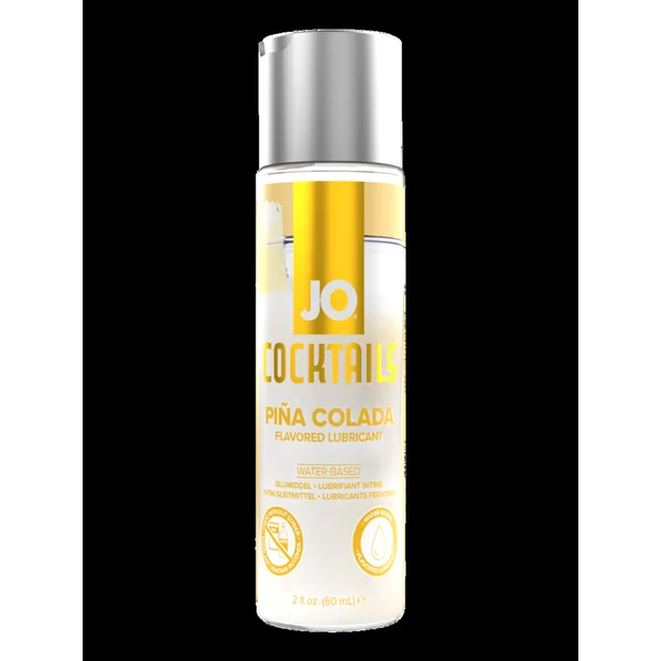 JO Cocktails – Pina Colada Flavoured Lubricant – 2 fl oz 60 mL