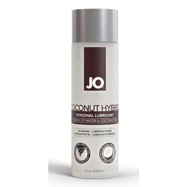JO Coconut Hybrid Water-Based Lubricant 8oz