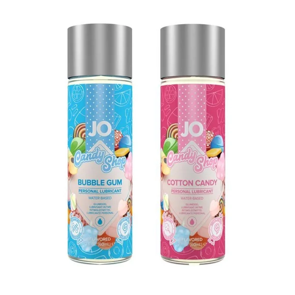 JO H2O Flavored Lubricant - Candy Shop - 2 oz (60 mL) - 2 Flavors Available!