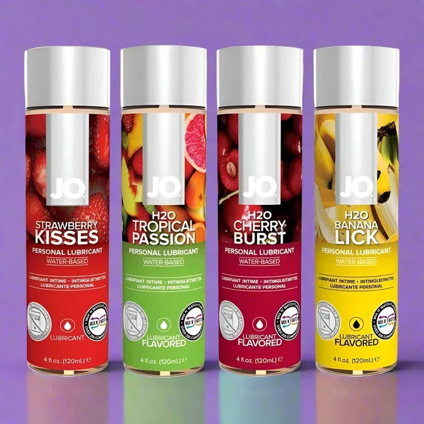 JO H2O Flavored Personal Lubricant 4 oz (120 mL) (11 Flavors to Choose From)