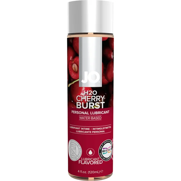 JO H2O Water Based Flavored Lubricant Cherry Burst 4oz