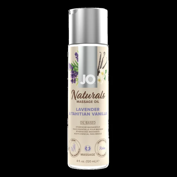 JO Naturals – Lavender & Vanilla – Massage Oil