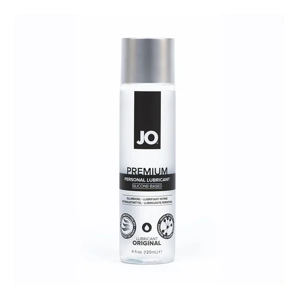 JO Premium Original Silicone-Based Lubricant 4 oz.