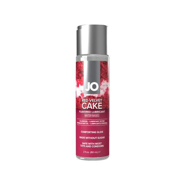 JO Red Velvet Cake Flavored Water-Based Lubricant 2 oz.