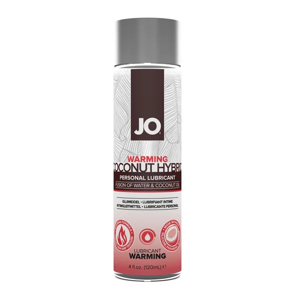 JO Silicone Free Hybrid – Warming – Lubricant 4 floz / 120 mL